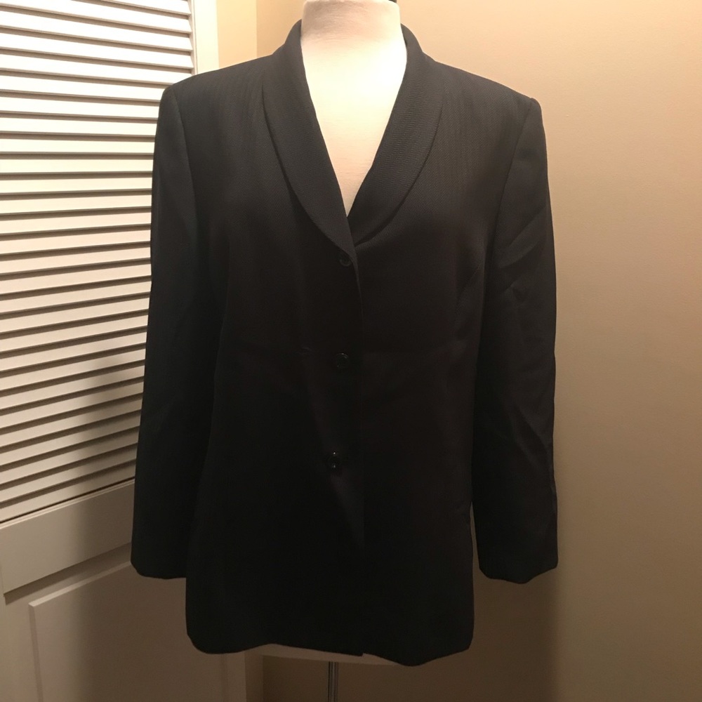 Kasper Blazer shawl collar size 16 lined
